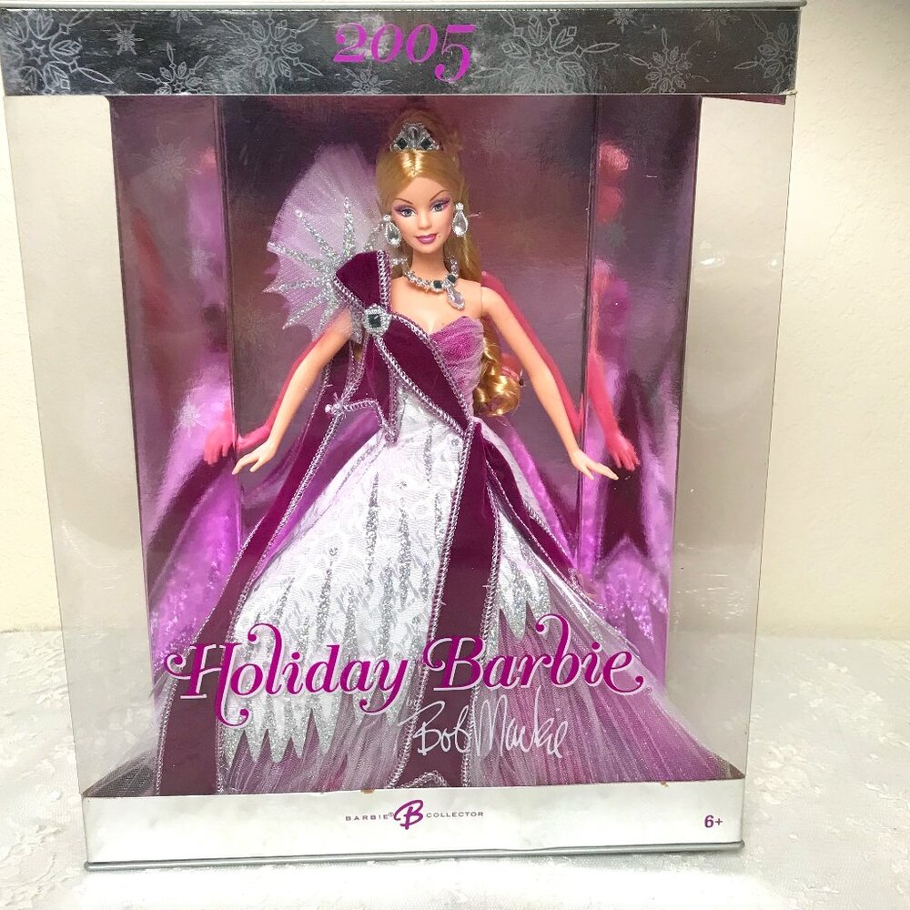 Mattel 2005 Bob Mackie Holiday Barbie Collector Edition